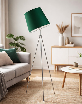 Regulowana lampa stojąca do sypialni OSLO na 3 nogach w stylu skandynawskim, LYSNE