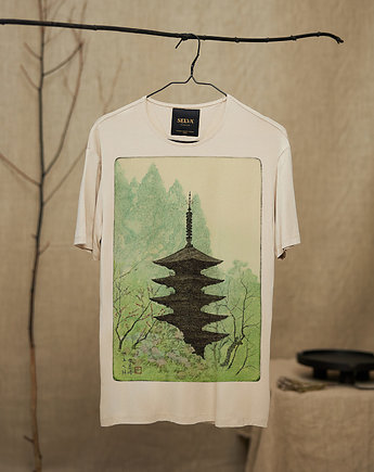 Chikuhaku Suzuki hummus T-shirt Man, SELVA