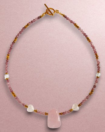 KWARC : miłość : UNIKAT : naszyjnik, kaktusia