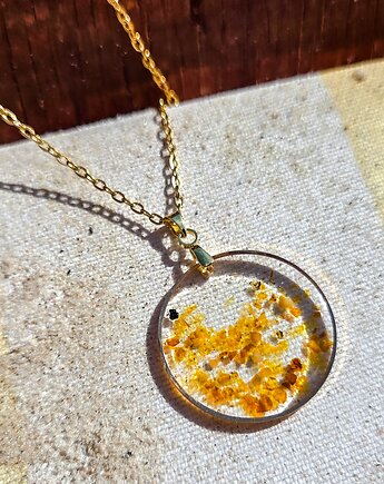 Zawieszka z bursztynem, Figa handmade accessories