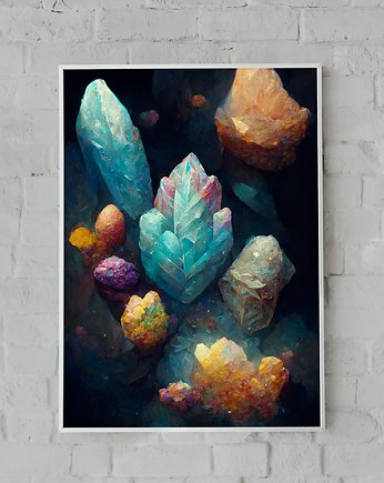 Plakat Magia Kryształów 2, Abstraktoria