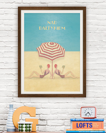Nad Bałtykiem - plakat A3, minimalmill