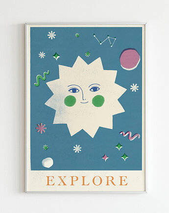 Plakat Explore, MUKI design