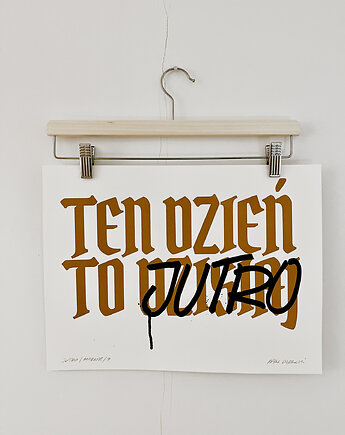 Plakat Sitodruk JUTRO / MARKER, Oneironauta