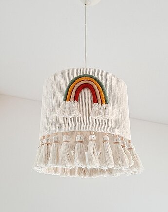 Lampa sufitowa "Tęcze & Frędzelki", Marmys Felt Studio