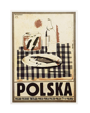 Kartka pocztowa - Polska, śledź, Galeria LueLue