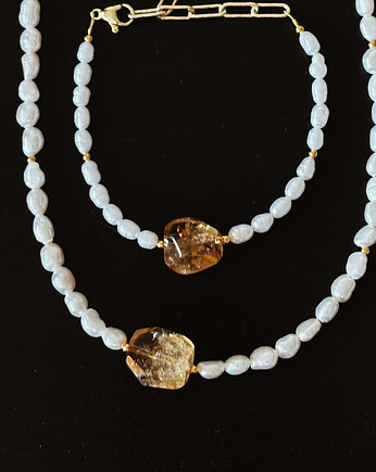 Zestaw  Bransoletka i Naszyjnik, Chmolowska Jewellery