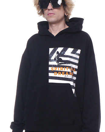 Bluza hoodie oversize naszywka SD, J A C O B