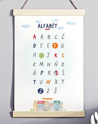 PLAKAT ALFABET P168, Yoko Design