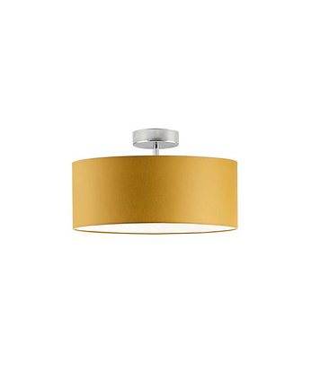 Musztardowa lampa sufitowa do pokoju dziecka WENECJA KIDS fi - 30 cm, LYSNE
