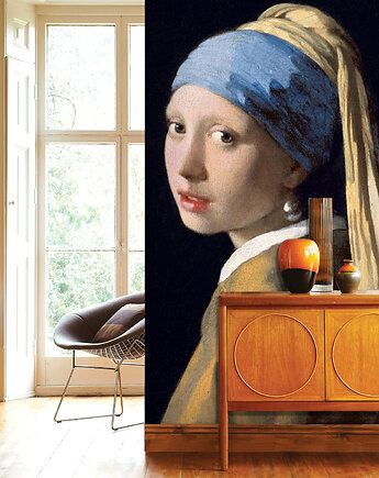 Tapeta - Dziewczyna z perłą - Jan Vermeer, Dekoracje PATKA Patrycja Kita