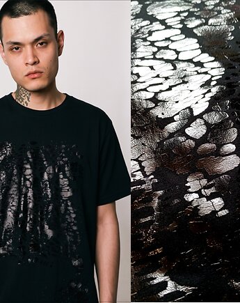 T-shirt  black x black, ODIO TEES