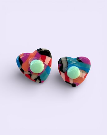 Kolczyki Serduszka, Hellaclay