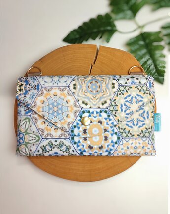 Saszetka kopertówka Kafelki, Natty design
