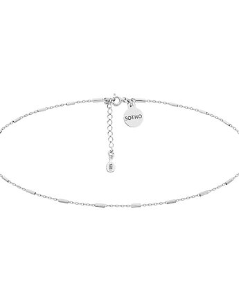 Srebrny choker łańcuszkowy, SOTHO