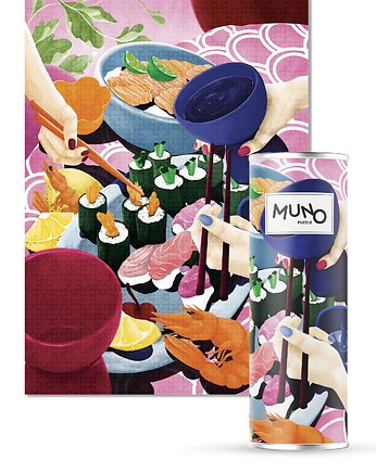 MUNO puzzle Munomaki by Anna Jeziorska 1000 el., MUNO puzzle