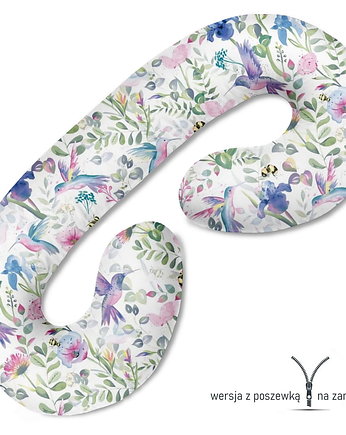 Poduszka ciążowa do spania i karmienia Kolibry, Baby Love Decor