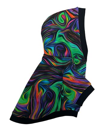 Bluza dla psa z kapturem Mozaika rozmiar M, Psia szafa
