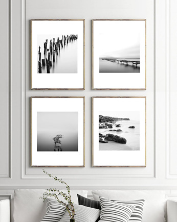 PLAKATY czarno białe fotografie galeria, black dot studio