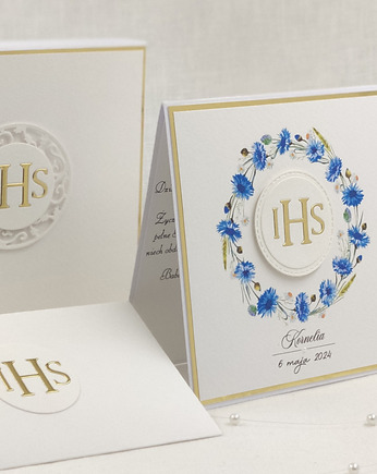 Kartka na komunię z pudełkiem i kopertą, 38, Anna Art and Crafts