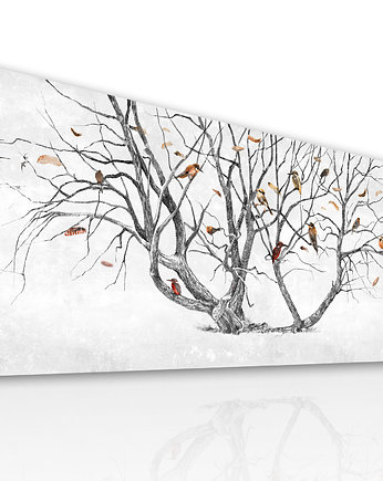 Obraz na płótnie pejzaż, DRZEWO ŻYCIA-150x60cm, LUdesign gallery