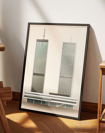 Plakat Mariott, centrum LIM, Chałubińskiego 8, Warszawa, Konrad Kunc