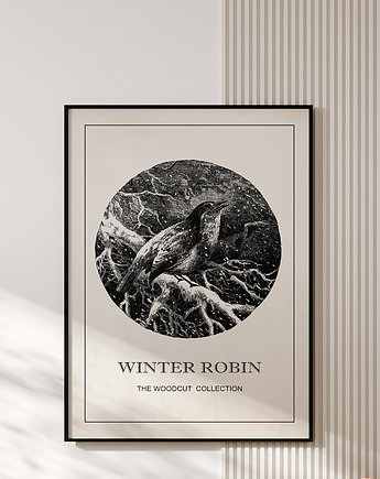 Plakat WINTER ROBIN, OKAZJE - Prezenty pod Choinkę