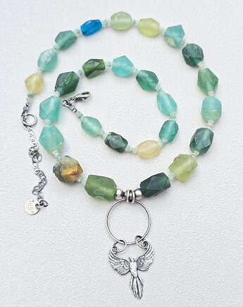 Naszyjnik Antyczny Feniks Srebro, ILEA