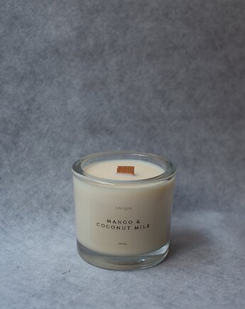 Świeca zapachowa "Mango & Coconut milk", Unique