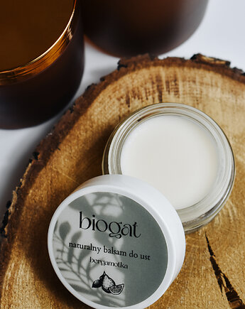 Balsam do ust 100% naturalny - bergamotka - 30 ml, Biogat