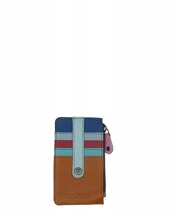 Etui na karty skórzane, na prezent, organizer kart zero waste OLIVKA, Olivka Warsaw