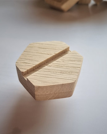 Drewniane gałki do mebli, z litego drewna, dąb, śrubki wzór 1, Drewniane dodatki