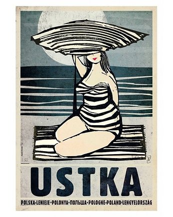 Kartka pocztowa - Ustka, Galeria LueLue
