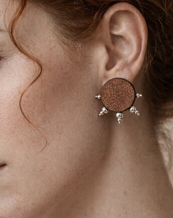 Drewniane kolczyki Uziemienie, MARACHIC