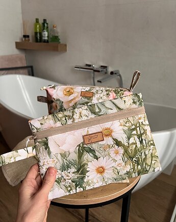 Komplet 3 kosmetyczek - praktyczny prezent dla niej, gucialoveskids