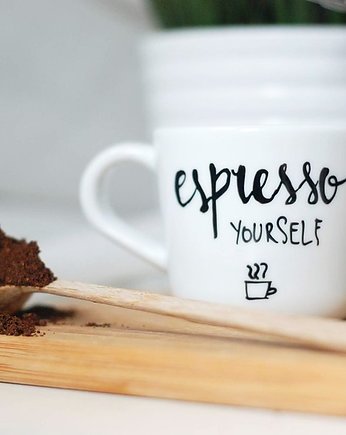 Kubek do espresso - ESPRESSO YOURSELF, OSOBY - Prezent dla babci