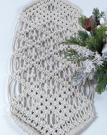 Bieżnik na stół na komodę ozdoba stołu  prezent dla mamy przyjaciółki, miaukramy