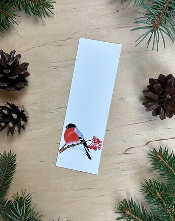 Zakładka do książki z gilem, mavipoppy art