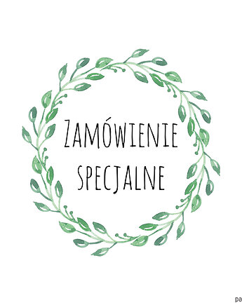 Zamówienie specjalne wianek +bransoletka, EsyFloresy
