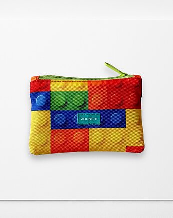 Portfelik mini - kolorowe klocki, Zdunetti