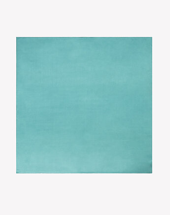 Modna apaszka jedwabna w lazurowym kolorze 68x68 cm, ALLORA BE UNIQUE