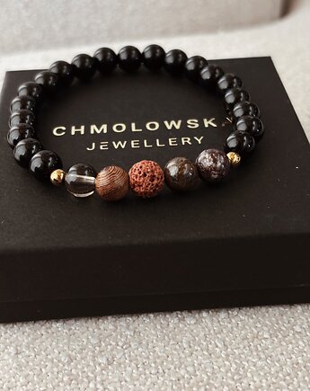 Bransoletka męska zodiak Koziorożec, Chmolowska Jewellery
