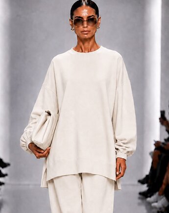 Bluza ecru YY700401, YULIYA BABICH