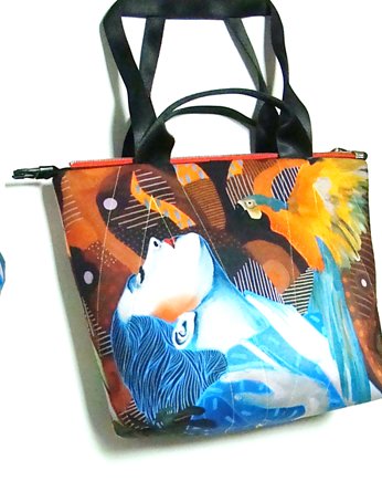 1826_1art MIMA bag SHORT & Marcin Painta print, MIMAbags