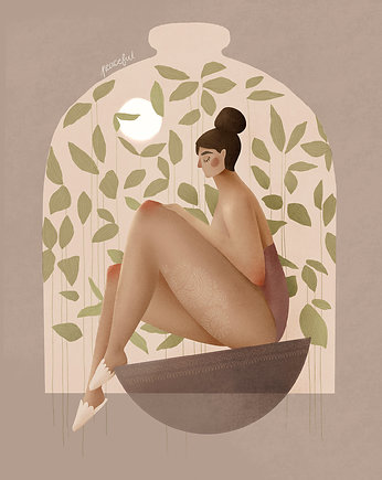 Ilustracja UNDER, Sandra Chojecka