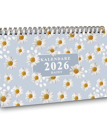 Kalendarz biurkowy 2026 DAISY na biurko wolnostojący, Planerum