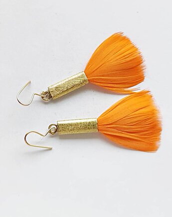 PIÓRKO kolczyki, Katarzyna Kaminska ART