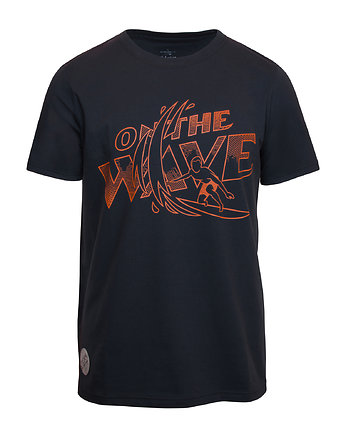 T-shirt ON THE WAVE graphite, CHOKA