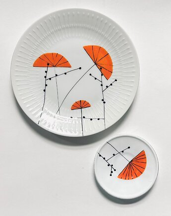 Kiobe wachlarzyki, arent plates