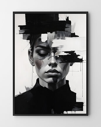 Kobieta w czerni - plakat/ilustracja, HOG STUDIO
